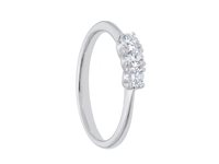 Anello Gazzola Gioielli Donna Trilogy in Oro bianco Diamante 0.30 Ct BBB13030C - BBB13030C